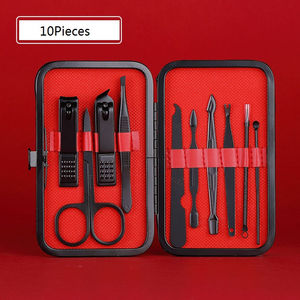 Professional 16-Piece Manicure Set Stainless Steel <b>Nail</b> Kit <b>Case</b> Portable Luxurious Style 5-in-1 <b>Nail</b> Clipper for Adult Grooming - Product Image 2