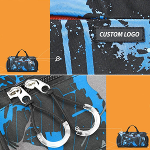 Sac de voyage Oxford personnalisé imperméable avec compartiment spacieux de 80 L et poche frontale à accès rapide pour les voyages d'affaires et de week-end - Product Image 5