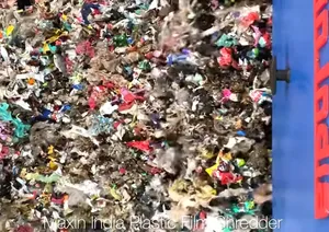 Broyeur de plastique à double arbre pour le recyclage des déchets plastiques - Product Image 6