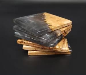 Fabricant de sous-verres en résine personnalisés, vente en gros, sous-verres résistants à la chaleur - Product Image 6