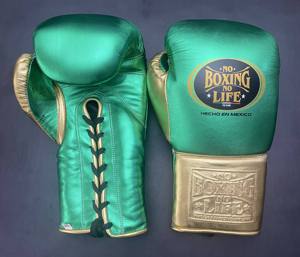 Guantes de Boxeo Profesionales de Alta Calidad a Precio de Mayoreo RTS, No Boxing No Life, Cuero Genuino, Antideslizantes, para Sparring, AS-BG-5052 - Product Image 2