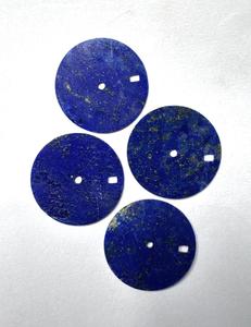 Natural Lapis Lazuli Stone Watch Dial 28.5MM Blue Gemstone Dial Date Window Custom Luxury Watch <b>Face</b> for NH35NH36 Movement 1.5mm - Product Image 1