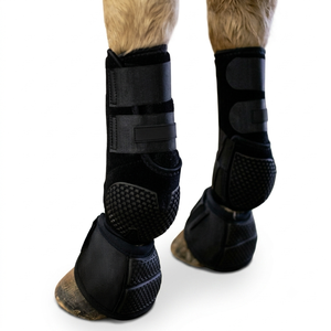 Botte de protection sportive en néoprène personnalisable 2026 pour jambes de cheval – Utilisation compétition et écurie - Product Image 2