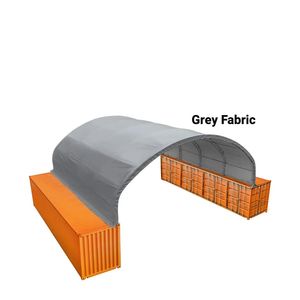 Tenda Container a Doppia Struttura 40FT X 40FT con Copertura in PVC Resistente da 21 oz TMG DT4041C (Precedentemente DT4040C) - Product Image 5