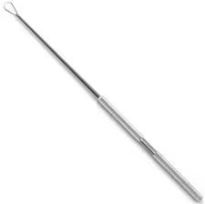 Billeau Ear Loop Solid Handle Premium Stainless Steel ENT Otology Surgical Instrument CE ISO Reusable Three <b>Model</b> Set 16cm Tool - Product Image 3