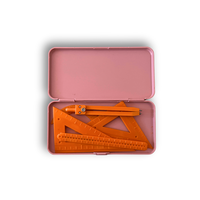 Kit de geometría táctil de caja portátil para ciegos y discapacitados visuales: dispositivos innovadores para una mejor accesibilidad