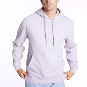Sweat à capuche décontracté pour homme de qualité supérieure, en coton molletonné uni confortable, style streetwear écologique, sur mesure - Product Image 1