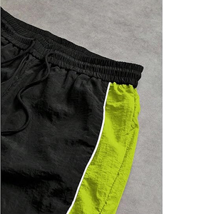 Pantalones Deportivos Casuales para Hombre de Alta Calidad, Cortavientos de Nailon, Antiarrugas, Cintura Elástica con Cordón, Corte Holgado - Product Image 6