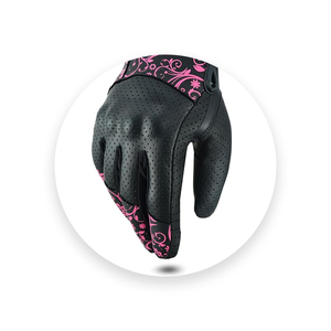 Guantes de cuero para motocicleta, guantes unisex ligeros, transpirables e impermeables para motocross y Dirt Bike - Product Image 2