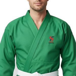 Uniforme de Artes Marciales de Alto Rendimiento Solid Trader, Prenda de Algodón Suave para Entrenamiento Intenso, Ropa Exterior para Judo y Karate - Product Image 5