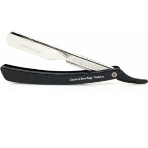 Taiwan Black Ustra Stainless Steel Straight Shaving Razor for Barber & Home Use <b>Men</b> & Women - Product Image 3