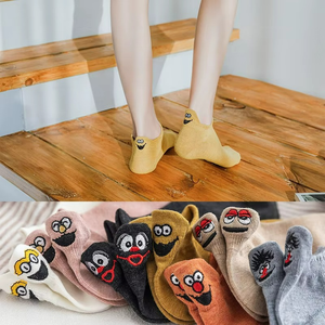 Wholesale Spring Summer Sport Custom Knitted Women Cute <b>Socks</b> Stocking - Product Image 5