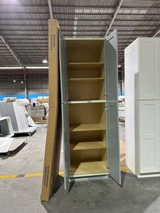 ตู้ครัว MDF รุ่นใหม่ U289624 ดีไซน์แผงสีเทาเชคเกอร์ ติดตั้งง่าย - Product Image 2
