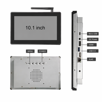 Tablet PC Industrial Resistente de 10.1 Pulgadas - IP65 Resistente al Agua, Rockchip RK3568, Android 14/Linux, WiFi 4G GPS, Soporte de Pared VESA