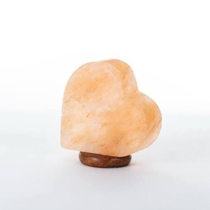 Wholesale Price Decorative Heart Himalayan Pink Salt Lamp Natural Rock <b>Crystal</b> Night Light - Product Image 4