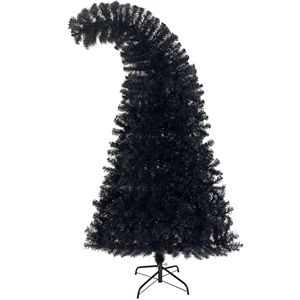 6 Ft Fraser Fir Bent-Top <b>Artificial</b> Christmas <b>Tree</b> 1,080 Lights Grinch Style Holiday Decoration - Product Image 6