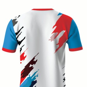 เสื้อยืดลำลองดีไซน์ใหม่ล่าสุด น้ำหนัก 180 กรัม พิมพ์ลาย 3 มิติ แบบซับลิเมชั่น เสื้อยืดผู้ชายสั่งทำได้ - Product Image 6
