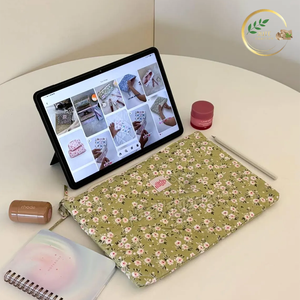 Bolso para portátil multiusos de yute natural con bolsillo con cremallera, bolso de hombro ecológico para el trabajo - Product Image 2