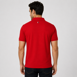 Camisa polo de hombre a la moda con diseño moderno, tela suave, fácil de usar, perfecta para ropa urbana y atuendos diarios, elegante y moderna. - Product Image 3