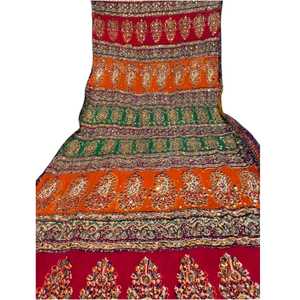 Ethnic Floral Printed Silk <b>Shawls</b> Long Women's Fashion Accessory All Seasons Multi Colors Trendy <b>Shawls</b> Custom Designs & Logo - Product Image 1