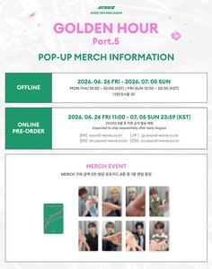 ATEEZ Golden Hour Part.5 Pop-Up Store Marchandises Officielles Événement de Tirage au Sort Musique Pop Coréenne POB K-GOODS Bracelet en Papier Argenté - Product Image 3