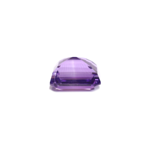 Handcrafted 12.85 Carat Faceted Oval Cabochon Amethyst Loose Gemstone for Fine Jewelry - Product Image 3