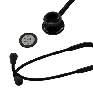 Estetoscopio de Acero Inoxidable de Doble Cabeza de la Serie Deluxe para Cardiólogos, con Diafragma de Campana, Certificado ISO CE, 99% de Precisión - Product Image 5