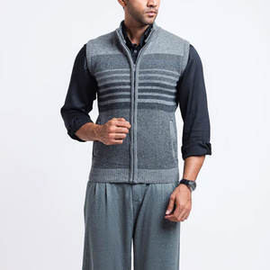 Pulls en tricot à fermeture éclair pour hommes, très demandés, en coton, disponibles à prix raisonnable - Product Image 5