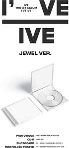 Álbum IVE-1st [I've IVE] (Versión Jewel) CD de Kpop, Photocard, Photobook, Corea, Seúl, Sellado Oficial, Todas las Edades, Coreano/Inglés - Product Image 3