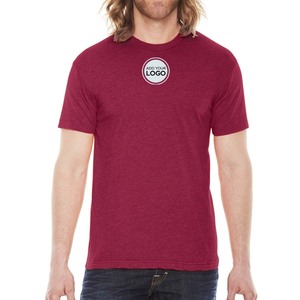 Camisetas de Mezcla Triple de Jersey 50% Poliéster/25% Algodón Peinado/25% Rayón - Product Image 1