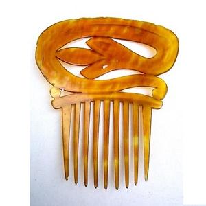 Peigne à cheveux authentique en corne de buffle, style français, écologique, pour usage domestique, brillance naturelle et douce, fait main, tendance - Product Image 3