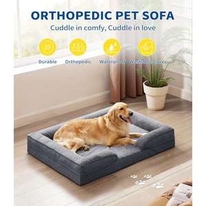 Cama Ortopédica para Perros Grandes, Sofá para Perros, Cojín de Espuma de Soporte, Cama Lavable para Mascotas - Product Image 3