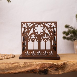 Engraved High Quality Wooden Reading <b>Shelf</b> with Book Rest Beverage Stand <b>Desktop</b> Storage Modern Design for Home Office Study - Product Image 1