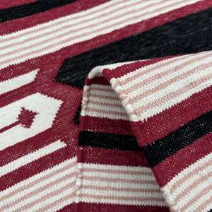 Eco-Friendly Cotton Geometric Rug Dual-Function Kitchen <b>Runner</b> Area Rug Modern Design Anti-Bacteria Customizable Color 020 Model - Product Image 5