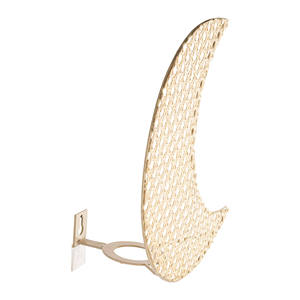 Delicate Woven Cloud <b>Light</b> Accent Piece rattan decorate kid Natural Material For <b>Nursery</b> Room Wall Hanging Decorate Item - Product Image 4