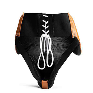 Super Fly Pro Punching Sparring Boxing Set Custom Logo Real Leather Pro Fighting <b>Head</b> Protection Groin Guard Sparring Boxing Set - Product Image 6