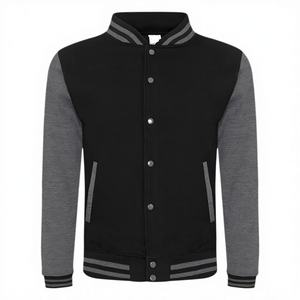 Chaqueta de Béisbol Varsity Personalizada de Alta Calidad, con Revestimiento, para Otoño, con Logotipo Bordado Personalizado para Hombre - Product Image 1