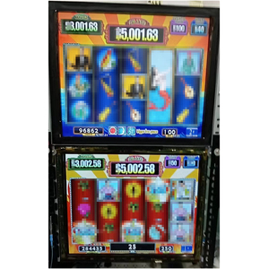 La Sirena двойной сенсорный экран WMS550 POG игровая доска 4 в 1 связка "Блокировка" с оплатой монет изготовлена 12 В машина/шкаф - Product Image 2