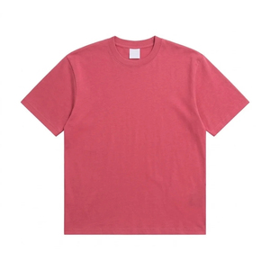T-shirt unisexe en coton uni, coupe classique, col rond, manches courtes, couleur unie, jersey décontracté, tricoté, écologique, respirant - Product Image 5