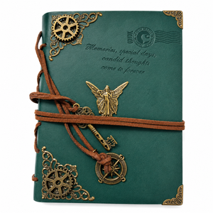 Conifer Handmades Handcrafted Embossed Leather Journals Decorative Embellishments Vintage Style Premium Artisan Finish - Product Image 1
