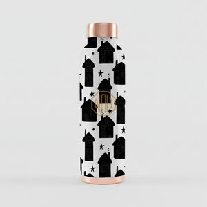 Botella de Agua Ecológica de Cobre Puro de 950 ml |   Vajilla Esmaltada Moderna, Ligera, Personalizada, a Prueba de Fugas, con Diseño Impreso y Elegante - Product Image 5