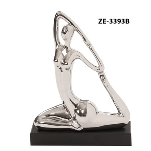 Modern Metal <b>Figurative</b> Sculpture Handmade Artistic Tabletop Decor for Living Room - Product Image 4