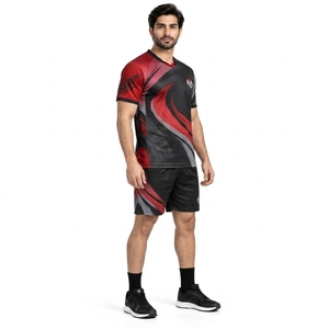 Vêtements de sport légers et confortables, parfaits pour la pratique du handball, ensembles de handball haut de gamme, maillot et short, ensemble deux pièces - Product Image 3