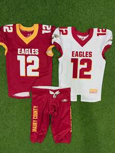 Uniforme de Fútbol Americano de Alta Calidad, Transpirable, Nuevo Estilo, Elástico, Conjunto de Camisetas de Fútbol Americano para Jóvenes - Product Image 3