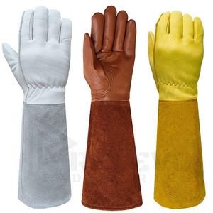 Gants de soudage en cuir de haute qualité, résistants à la chaleur, pour la construction, la mécanique et l'industrie - Product Image 2