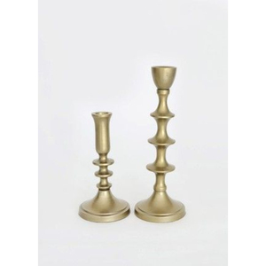 Ensemble de 5 bougeoirs en laiton massif, design moderne, pour une décoration élégante de la maison, prix bas. - Product Image 6