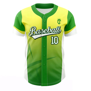 Proveedor Directo de Fábrica, Jersey de Béisbol Personalizado con Nombre de Equipo, Servicios OEM, Ropa Deportiva, Jersey de Béisbol para Venta en Línea - Product Image 1