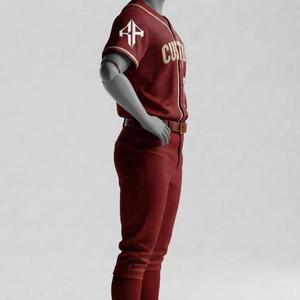 Nuevo Conjunto de Uniforme de Béisbol con Estampado Sublimado para Hombre, 100% Poliéster de Alta Calidad, Manga Corta, por RIVIAN ATLANTIC - Product Image 4