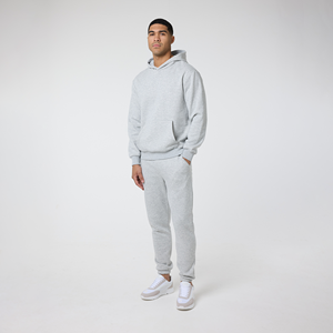 Conjunto Deportivo Informal de Otoño para Hombre, Sudadera Holgada de Lujo, Transpirable, Corte Regular, 100% Algodón - Product Image 6