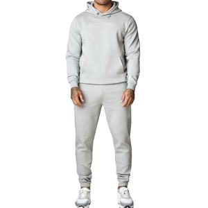 Ensemble de survêtement de sport pour homme personnalisé par sublimation, lourd, écologique, avec capuche, jogging en coton et polyester, vêtements d'entraînement athlétique - Product Image 1
